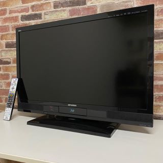 ミツビシデンキ(三菱電機)の32V型 液晶テレビ MITSUBISHI ブルーレイ&ハードディスク内蔵(テレビ)