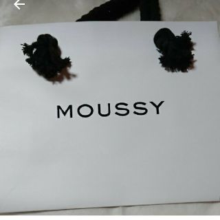 マウジー(moussy)のMOUSSY 紙袋 布袋(ショップ袋)