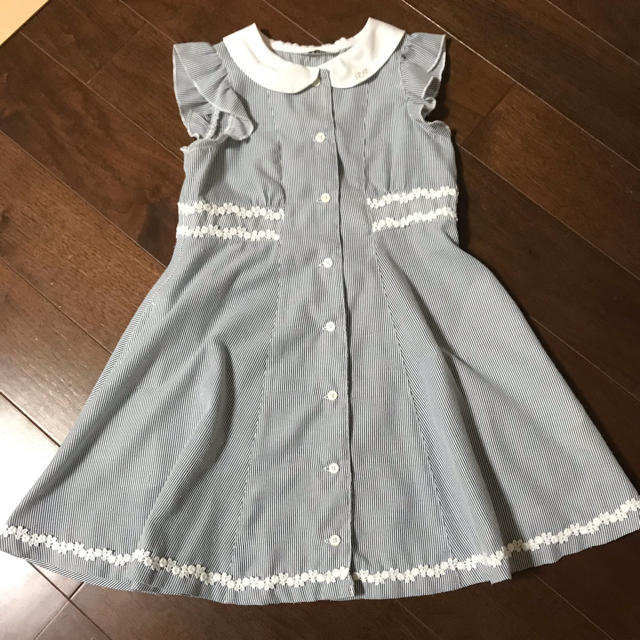 pom ponette(ポンポネット)のpom ponette ワンピース　120cm キッズ/ベビー/マタニティのキッズ服女の子用(90cm~)(ワンピース)の商品写真