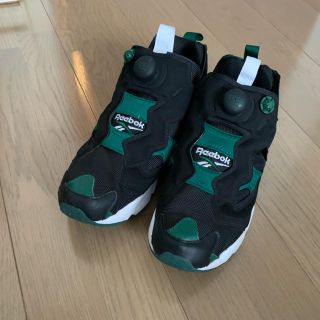 リーボック(Reebok)のリーボック　ポンプフューリー　グリーン×ブラック(スニーカー)