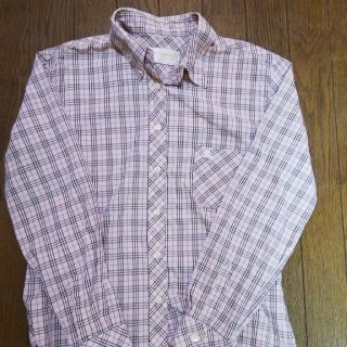 バーバリー(BURBERRY)のBURBERRY　チェックシャツ　バーバリー(Tシャツ(長袖/七分))