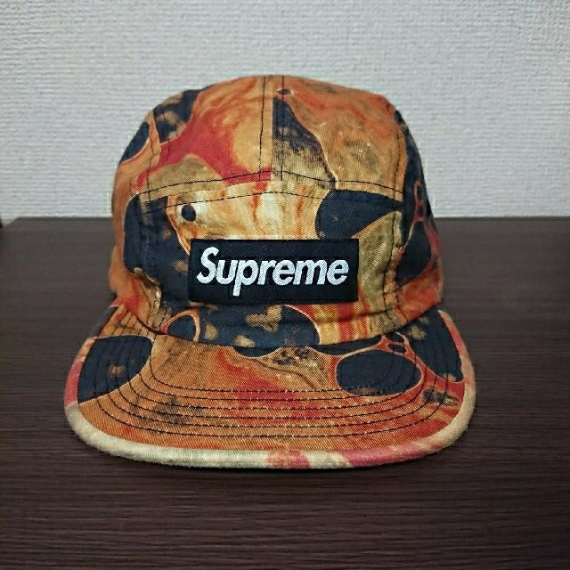 supreme Blood and Semen Camp Cap boxlogo