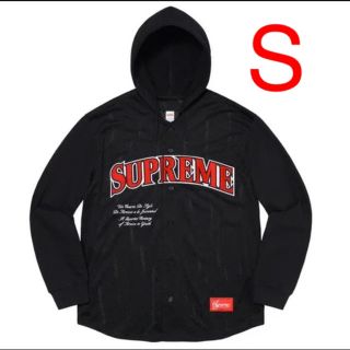 シュプリーム(Supreme)のSupreme Mesh Hooded L/S Baseball Jersey(ジャージ)