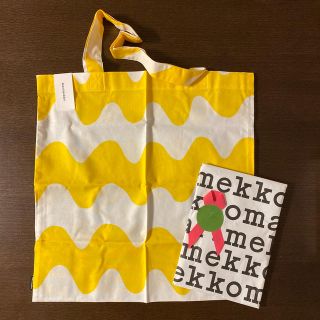 マリメッコ(marimekko)の【正規品】marimekko lokki　エコバッグ　新品未使用(エコバッグ)