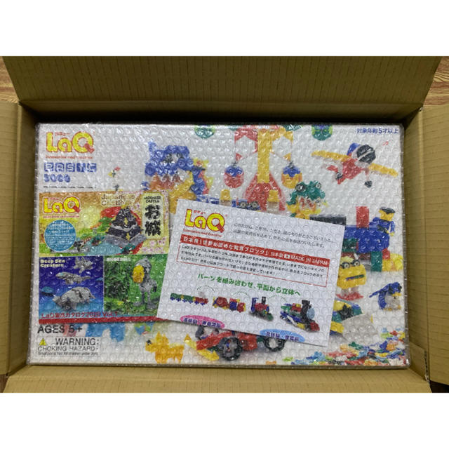 ラキュー (LaQ) ベーシック(Basic) 5000(マロンさん専用) キッズ/ベビー/マタニティのおもちゃ(知育玩具)の商品写真