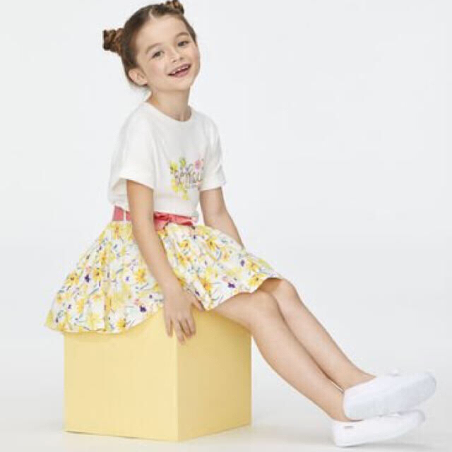 PETIT BATEAU(プチバトー)の＊ご専用＊ 新品未使用  プチバトー  プリント スカート  5ans キッズ/ベビー/マタニティのキッズ服女の子用(90cm~)(スカート)の商品写真