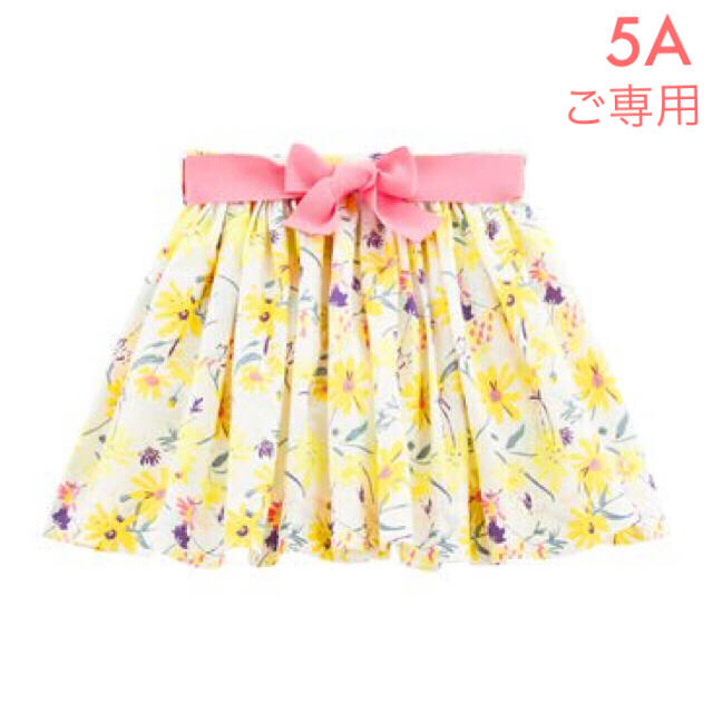 PETIT BATEAU(プチバトー)の＊ご専用＊ 新品未使用  プチバトー  プリント スカート  5ans キッズ/ベビー/マタニティのキッズ服女の子用(90cm~)(スカート)の商品写真