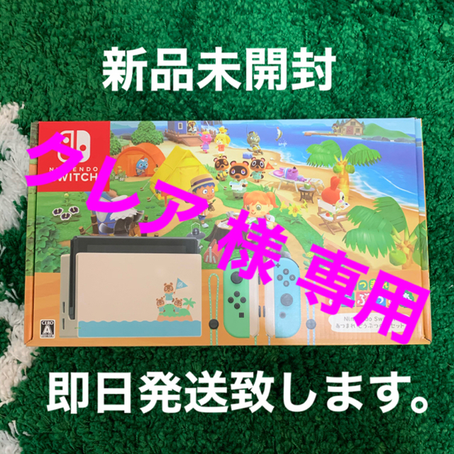 Nintendo Switch - 新品未開封 あつまれどうぶつの森 同梱版 スイッチ本体 ニンテンドースイッチ