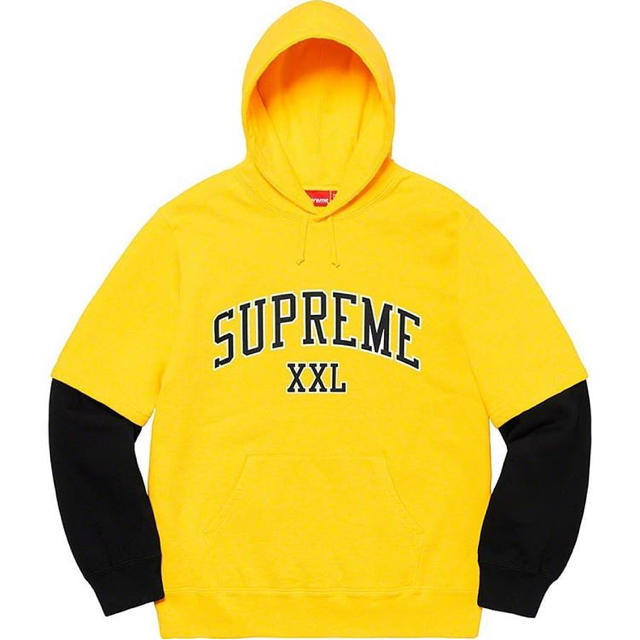 新品未使用 Supreme XXL Hooded Sweatshirt XL★