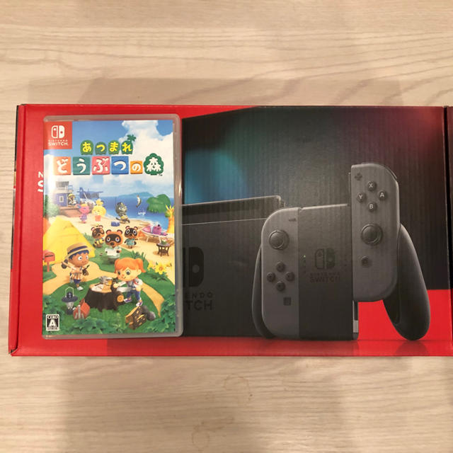 新型Nintendo Switch 本体 ＋ あつまれどうぶつの森