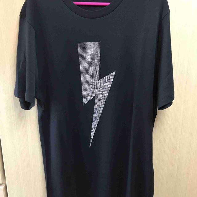 NEIL BARRETT(ニールバレット)の正規 19AW ニールバレット ラインストーン ボルト Tシャツ メンズのトップス(Tシャツ/カットソー(半袖/袖なし))の商品写真