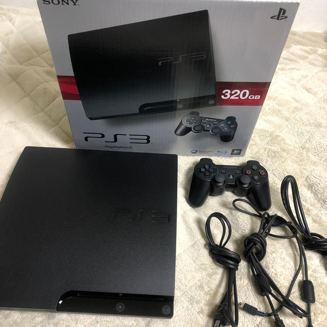 PlayStation3 - SONY PlayStation3 PS3 本体 CECH-3000B 箱付きの通販 by ジブリ｜プレイ