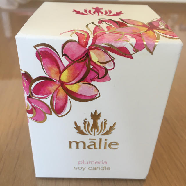 Malie Organics(マリエオーガニクス)のマリエオーガニクス キャンドル　 ハンドメイドのインテリア/家具(アロマ/キャンドル)の商品写真