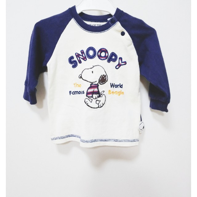 SNOOPY(スヌーピー)のSNOOPY  ロンティ95サイズ キッズ/ベビー/マタニティのキッズ服男の子用(90cm~)(Tシャツ/カットソー)の商品写真