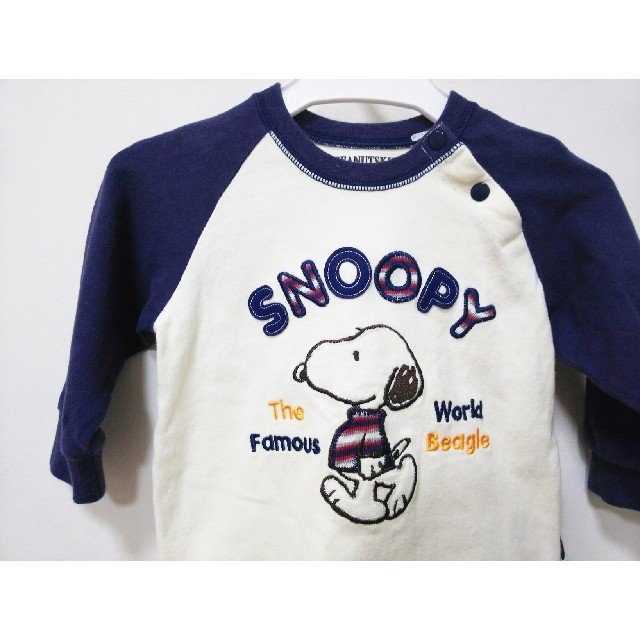 SNOOPY(スヌーピー)のSNOOPY  ロンティ95サイズ キッズ/ベビー/マタニティのキッズ服男の子用(90cm~)(Tシャツ/カットソー)の商品写真