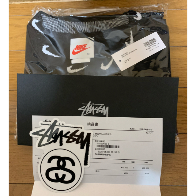 STUSSY(ステューシー)のNIKE stussy ステューシー コラボ ロンT Mサイズ メンズのトップス(Tシャツ/カットソー(七分/長袖))の商品写真