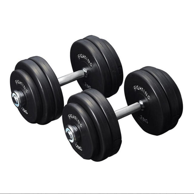 ファイティングロード ハード ダンベル 30kgセット 片手15kg×2個 ファイティングロード ハード ダンベル 30kgセット 片手15kg×2個