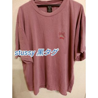 ステューシー(STUSSY)のOLD STUSSY 半袖Ｔシャツ
XL 紫 黒タグ(Tシャツ/カットソー(半袖/袖なし))