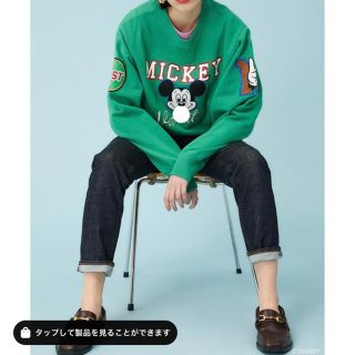 マウジー(moussy)のmoussy トレーナー　ミッキー(トレーナー/スウェット)