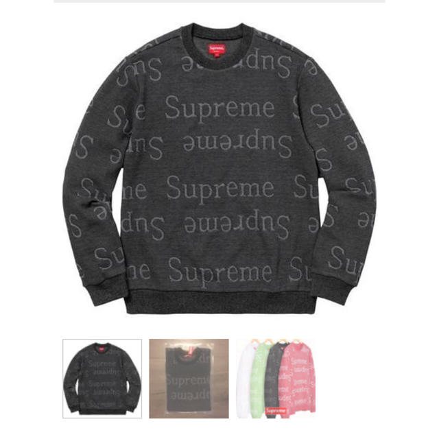 Supreme(シュプリーム)のSHOCK X様専用　supreme スウェット　黒　M メンズのトップス(スウェット)の商品写真