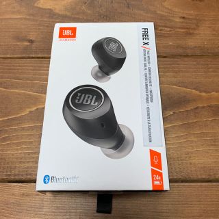 ジェイビーエス(JBS)のジャンク品 JBL FREE X 完全ワイヤレスイヤホン IPX5防水(ヘッドフォン/イヤフォン)