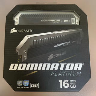 CORSAIR DDR4 メモリDOMINATOR PLATINUM 4GB×4(PCパーツ)