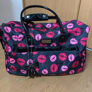 ベッツィジョンソン(BETSEY JOHNSON)のベッツィージョンソン☆リップ柄☆ボストン(ボストンバッグ)