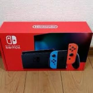 ニンテンドースイッチ(Nintendo Switch)のスイッチ　新型版　ネオン(家庭用ゲーム機本体)