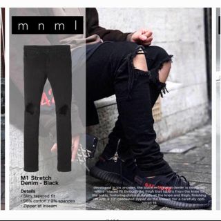 フィアオブゴッド(FEAR OF GOD)のmnml デニム　パンツ　32インチ　3本セット(デニム/ジーンズ)