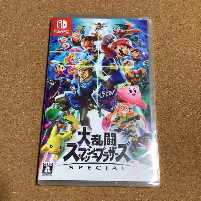 新品　未開封　大乱闘スマッシュブラザーズ SPECIAL Switch