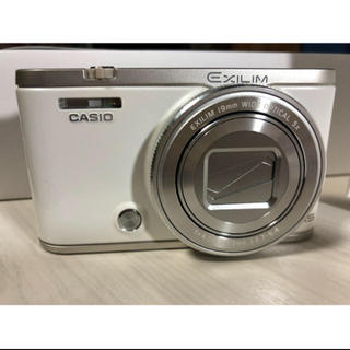 カシオ(CASIO)の＊CASIO EXILIM EX-ZR4000 ホワイト 中古■ 良品(コンパクトデジタルカメラ)
