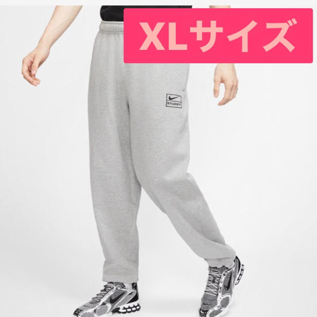 NIKE(ナイキ)のstussy nike FLEECE PANTS  XLサイズ メンズのパンツ(ワークパンツ/カーゴパンツ)の商品写真