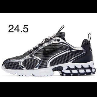 ナイキ(NIKE)の希少　STÜSSY NIKE AIR ZOOM SPIRIDON CAGE 2(スニーカー)