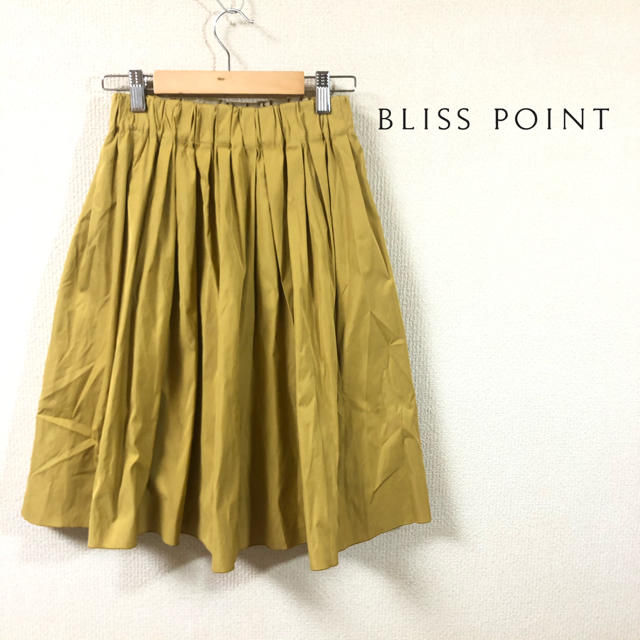 BLISS POINT(ブリスポイント)のbliss point ブリスポイント フレア スカート レディースのスカート(ひざ丈スカート)の商品写真