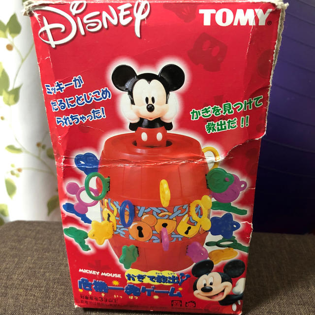 TOMMY(トミー)のDisney Mickey Mouse かぎで救出　危機一発ゲーム エンタメ/ホビーのテーブルゲーム/ホビー(その他)の商品写真