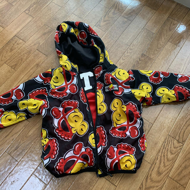 HYSTERIC MINI(ヒステリックミニ)のナイロンジャンバー キッズ/ベビー/マタニティのキッズ服男の子用(90cm~)(ジャケット/上着)の商品写真