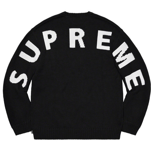 Supreme SS20 Back Logo Sweater Mサイズメンズ