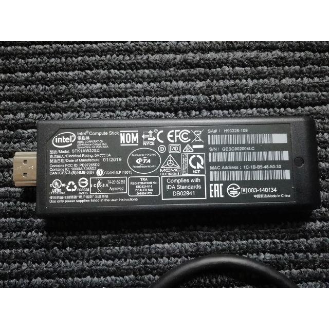 Intel Compute Stick STK1AW32SC - デスクトップ型PC