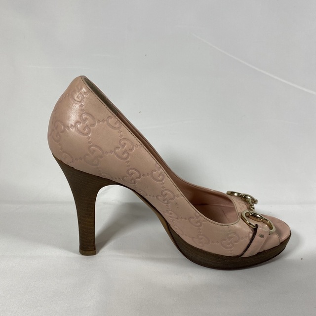 Gucci(グッチ)のGUCCI ハイヒール 36C  ピンク レディースの靴/シューズ(ハイヒール/パンプス)の商品写真