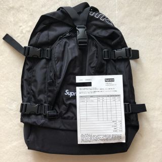 シュプリーム(Supreme)の19AW Supreme Backpack Black(バッグパック/リュック)