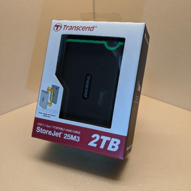 トランセンド　ポータブルHDD　２TB