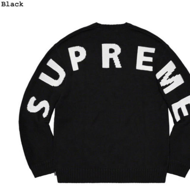 Supreme Back Logo Sweaterニット/セーター