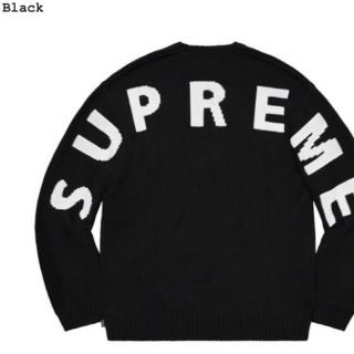 シュプリーム(Supreme)のSupreme Back Logo Sweater(ニット/セーター)