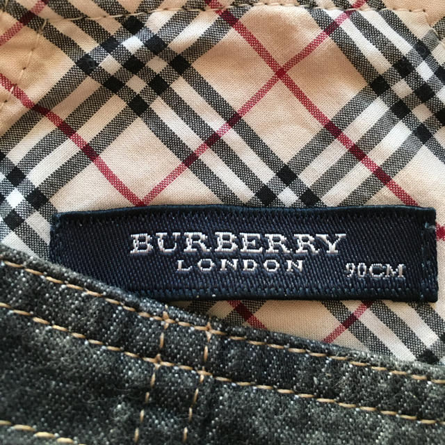 BURBERRY(バーバリー)のBurberry＊90cm  ジャンスカ　サロペット キッズ/ベビー/マタニティのキッズ服女の子用(90cm~)(ワンピース)の商品写真