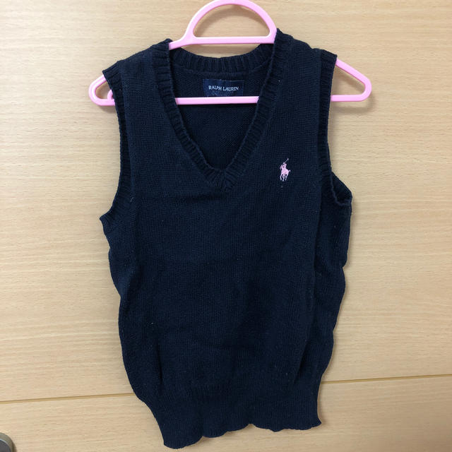 Ralph Lauren(ラルフローレン)のラルフローレン　ベスト　130  キッズ/ベビー/マタニティのキッズ服女の子用(90cm~)(Tシャツ/カットソー)の商品写真