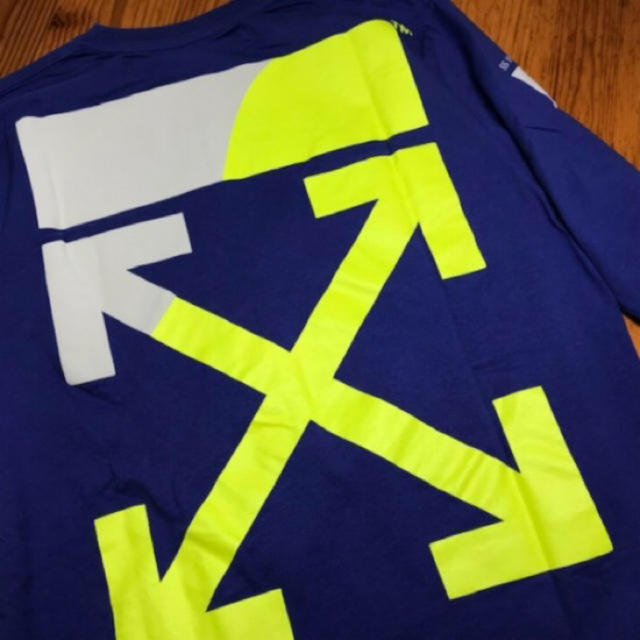 OFF-WHITE - OFF WHITE DIAG SPLIT LOGO L/S TEEの通販 by yxxxk10 ...