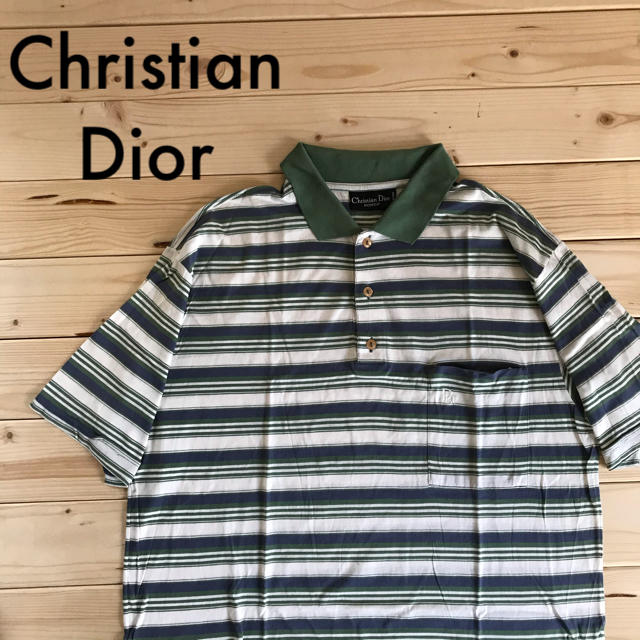 Christian Dior - クリスチャンディオール ポロシャツ イタリア製の通販 by [フォロー割]自転車操業。｜クリスチャン