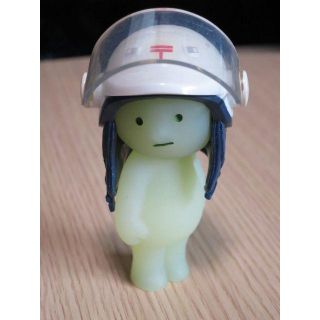 郵便局ガチャコレクション☆郵便局員ヘルメットキーホルダー(その他)