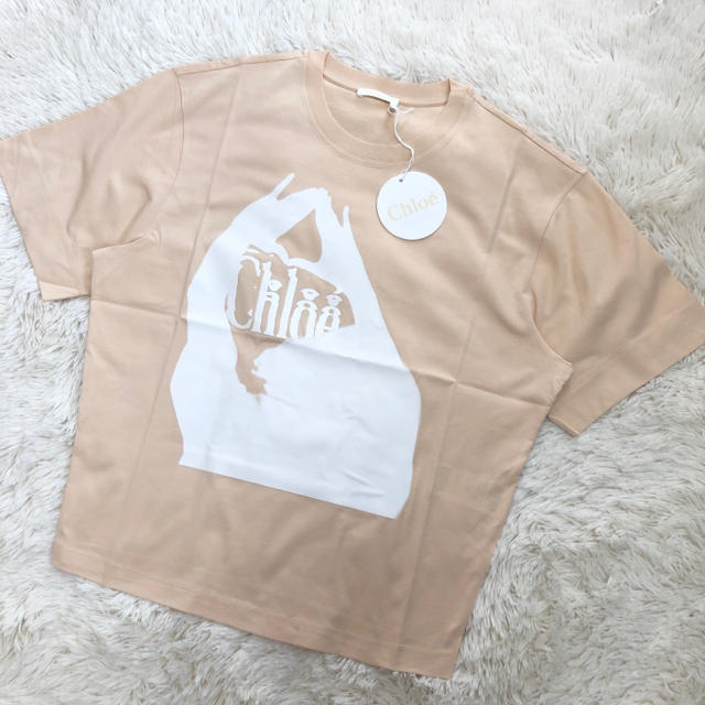 Chloe(クロエ)の新品 クロエ Chloe 新作 ロゴTシャツ♡ レディースのトップス(Tシャツ(半袖/袖なし))の商品写真