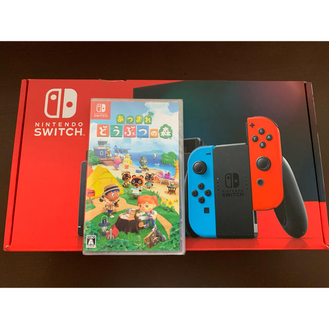 新型 Nintendo Switch 任天堂　スイッチ　本体 + どうぶつの森